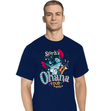 Load image into Gallery viewer, Daily_Deal_Shirts T-Shirts, Tall / Large / Navy Ohana Tour