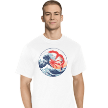 Load image into Gallery viewer, Shirts T-Shirts, Tall / Large / White The Great Wave Of Miyagi