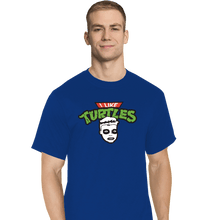 Load image into Gallery viewer, Daily_Deal_Shirts T-Shirts, Tall / Large / Royal Blue I Like Turtles