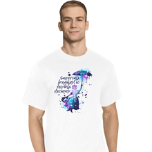 Load image into Gallery viewer, Shirts T-Shirts, Tall / Large / White Mary Watercolor
