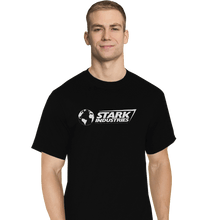 Load image into Gallery viewer, Shirts T-Shirts, Tall / Large / Black Stark Industries