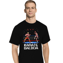 Load image into Gallery viewer, Secret_Shirts T-Shirts, Tall / Large / Black Karate Balboa