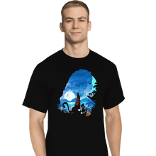 Load image into Gallery viewer, Daily_Deal_Shirts T-Shirts, Tall / Large / Black Moana Shadow
