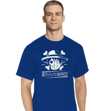 Load image into Gallery viewer, Shirts T-Shirts, Tall / Large / Royal Blue The Straw Hat Crew