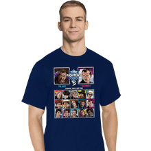 Load image into Gallery viewer, Daily_Deal_Shirts T-Shirts, Tall / Large / Navy Time Fighters War vs 9th