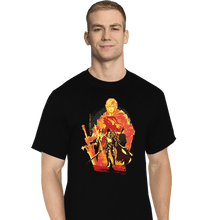 Load image into Gallery viewer, Daily_Deal_Shirts T-Shirts, Tall / Large / Black Flames Of Fates