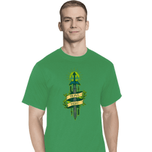 Load image into Gallery viewer, Shirts T-Shirts, Tall / Large / Sports Grey Brave Hero