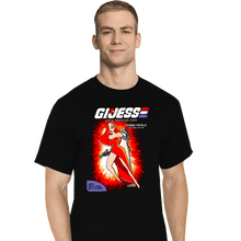 Load image into Gallery viewer, Daily_Deal_Shirts T-Shirts, Tall / Large / Black Gi Jess