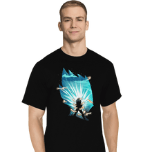 Load image into Gallery viewer, Shirts T-Shirts, Tall / Large / Black The Saiyan Prince