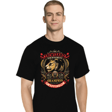 Load image into Gallery viewer, Secret_Shirts T-Shirts, Tall / Large / Black Champion Of Courage