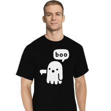Load image into Gallery viewer, Shirts T-Shirts, Tall / Large / Black Ghost Of Disapproval
