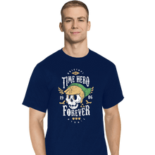 Load image into Gallery viewer, Shirts T-Shirts, Tall / Large / Navy Time Hero Forever
