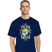 Load image into Gallery viewer, Shirts T-Shirts, Tall / Large / Navy Time Hero Forever
