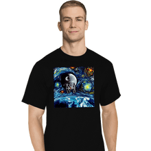 Load image into Gallery viewer, Last_Chance_Shirts T-Shirts, Tall / Large / Black Van Gogh Never Saw The Empire