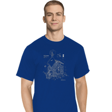 Load image into Gallery viewer, Shirts T-Shirts, Tall / Large / Royal Blue Trojan Rabbit
