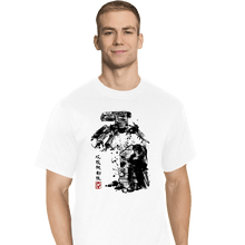 Load image into Gallery viewer, Daily_Deal_Shirts T-Shirts, Tall / Large / White Major Vs Tank Sumi-e