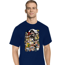 Load image into Gallery viewer, Daily_Deal_Shirts T-Shirts, Tall / Large / Navy Made Of Movies