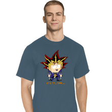 Load image into Gallery viewer, Daily_Deal_Shirts T-Shirts, Tall / Large / Indigo Blue Duel Time