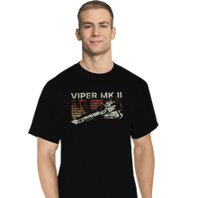 Load image into Gallery viewer, Shirts T-Shirts, Tall / Large / Black Retro Viper MK II