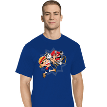 Load image into Gallery viewer, Secret_Shirts T-Shirts, Tall / Large / Royal Blue Super Stretchy Boy