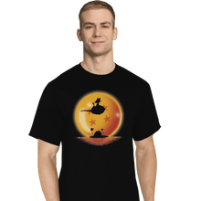 Load image into Gallery viewer, Shirts T-Shirts, Tall / Large / Black Goku on Sunset