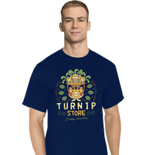 Load image into Gallery viewer, Shirts T-Shirts, Tall / Large / Navy The Best Turnip Store