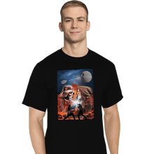Load image into Gallery viewer, Daily_Deal_Shirts T-Shirts, Tall / Large / Black The Duel
