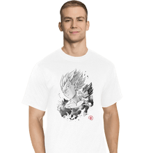 Load image into Gallery viewer, Shirts T-Shirts, Tall / Large / White The Prince Of Saiyans
