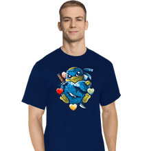 Load image into Gallery viewer, Daily_Deal_Shirts T-Shirts, Tall / Large / Navy Love Strong