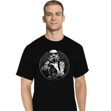 Load image into Gallery viewer, Shirts T-Shirts, Tall / Large / Black Retro Trooper