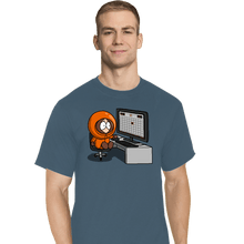 Load image into Gallery viewer, Daily_Deal_Shirts T-Shirts, Tall / Large / Indigo Blue Always Dead!