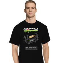 Load image into Gallery viewer, Shirts T-Shirts, Tall / Large / Black Ghost Trap