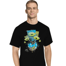 Load image into Gallery viewer, Shirts T-Shirts, Tall / Large / Black Alien Invasion