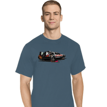 Load image into Gallery viewer, Daily_Deal_Shirts T-Shirts, Tall / Large / Indigo Blue No Future
