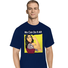 Load image into Gallery viewer, Secret_Shirts T-Shirts, Tall / Large / Navy We Can Do It All!