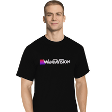 Load image into Gallery viewer, Shirts T-Shirts, Tall / Large / Black RetroVision