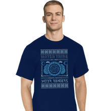 Load image into Gallery viewer, Shirts T-Shirts, Tall / Large / Navy Water Tribe Ugly Sweater