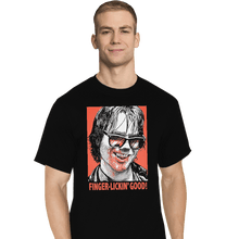 Load image into Gallery viewer, Shirts T-Shirts, Tall / Large / Black Finger Lickin' Good