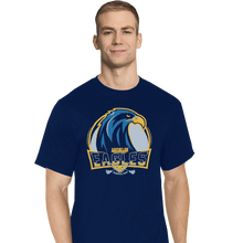 Load image into Gallery viewer, Shirts T-Shirts, Tall / Large / Navy Ravenclaw Eagles
