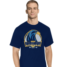 Load image into Gallery viewer, Shirts T-Shirts, Tall / Large / Navy Ravenclaw Eagles