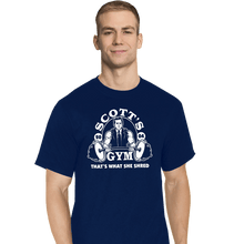 Load image into Gallery viewer, Shirts T-Shirts, Tall / Large / Navy Scott's Gym
