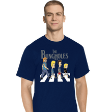 Load image into Gallery viewer, Daily_Deal_Shirts T-Shirts, Tall / Large / Navy Crappy Road