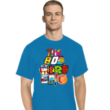 Load image into Gallery viewer, Shirts T-Shirts, Tall / Large / Royal Blue 80s Were Epic