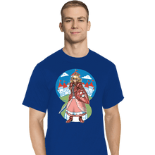 Load image into Gallery viewer, Daily_Deal_Shirts T-Shirts, Tall / Large / Royal Blue Armored Princess