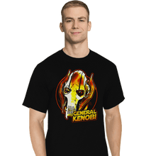 Load image into Gallery viewer, Daily_Deal_Shirts T-Shirts, Tall / Large / Black General Kenobi Meme