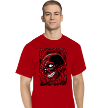 Load image into Gallery viewer, Daily_Deal_Shirts T-Shirts, Tall / Large / Red Dead By Dawn Skull