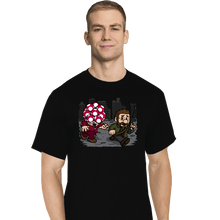 Load image into Gallery viewer, Daily_Deal_Shirts T-Shirts, Tall / Large / Black Evil Mushroom!