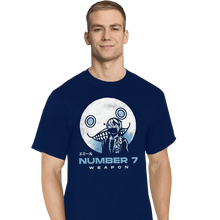 Load image into Gallery viewer, Shirts T-Shirts, Tall / Large / Navy Emil Weapon Number 7