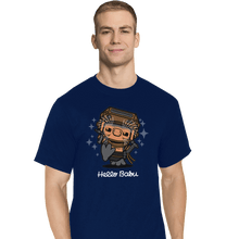 Load image into Gallery viewer, Shirts T-Shirts, Tall / Large / Navy Hello Babu