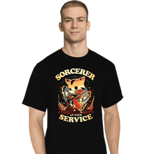 Load image into Gallery viewer, Daily_Deal_Shirts T-Shirts, Tall / Large / Black Sorcerer's Call